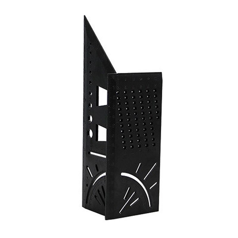 3D Winkel Mess Platz Holzbearbeitung Messer Lineal Messen Werkzeug 45 Grad Und 90 Grad Mit Manometer Und Lineal: G253328A
