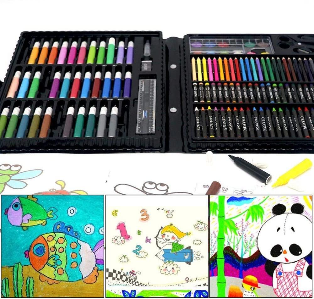 150 stk farveblyanter lapices de colores oliepasteller til børn kunstner tegnesæt papirvarer feutres de coloriage kleurpotloden