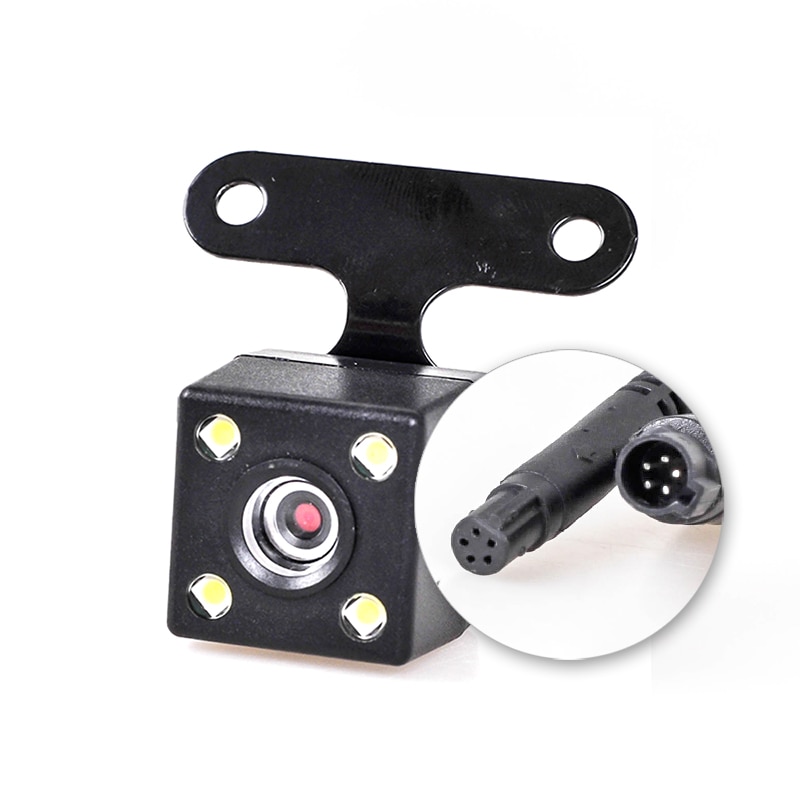 Bil backkamera med 5 stift 10m tråd för lastbil bil dvr dashcam utan android system 2.5mm jack bakre kamera parkeringskamera