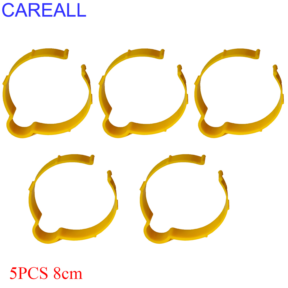 Careall 5 stücke Vinyl Auto Wrap Film Blatt Clip Aufbewahrung werkzeug für Aufkleber Aufkleber Spule Reifen Ring Fenster Tönung Roll Loop Bundle Halter: Gold