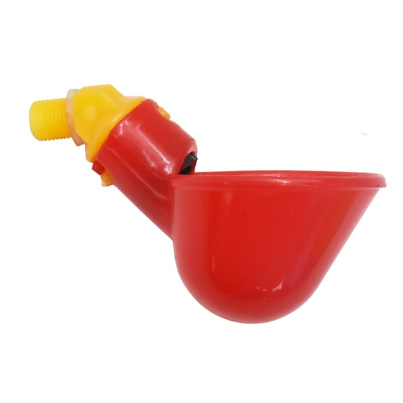 100 stuks drinknippels voor kippen, drinkfonteinen, drinkbakken voor vogels en voor het water geven van kippen en pluimvee in de achtertuin