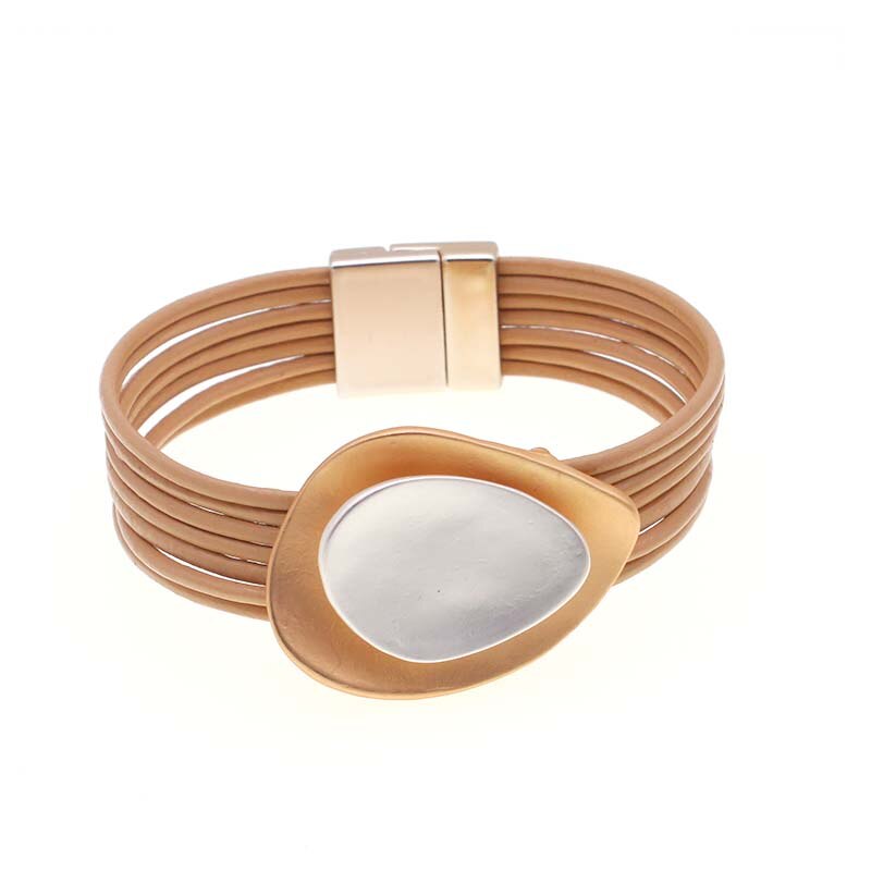 D &amp; D – Bracelets à breloques pour femmes, style Boho, cristal, métal, large, bijoux à la , , directe: 1