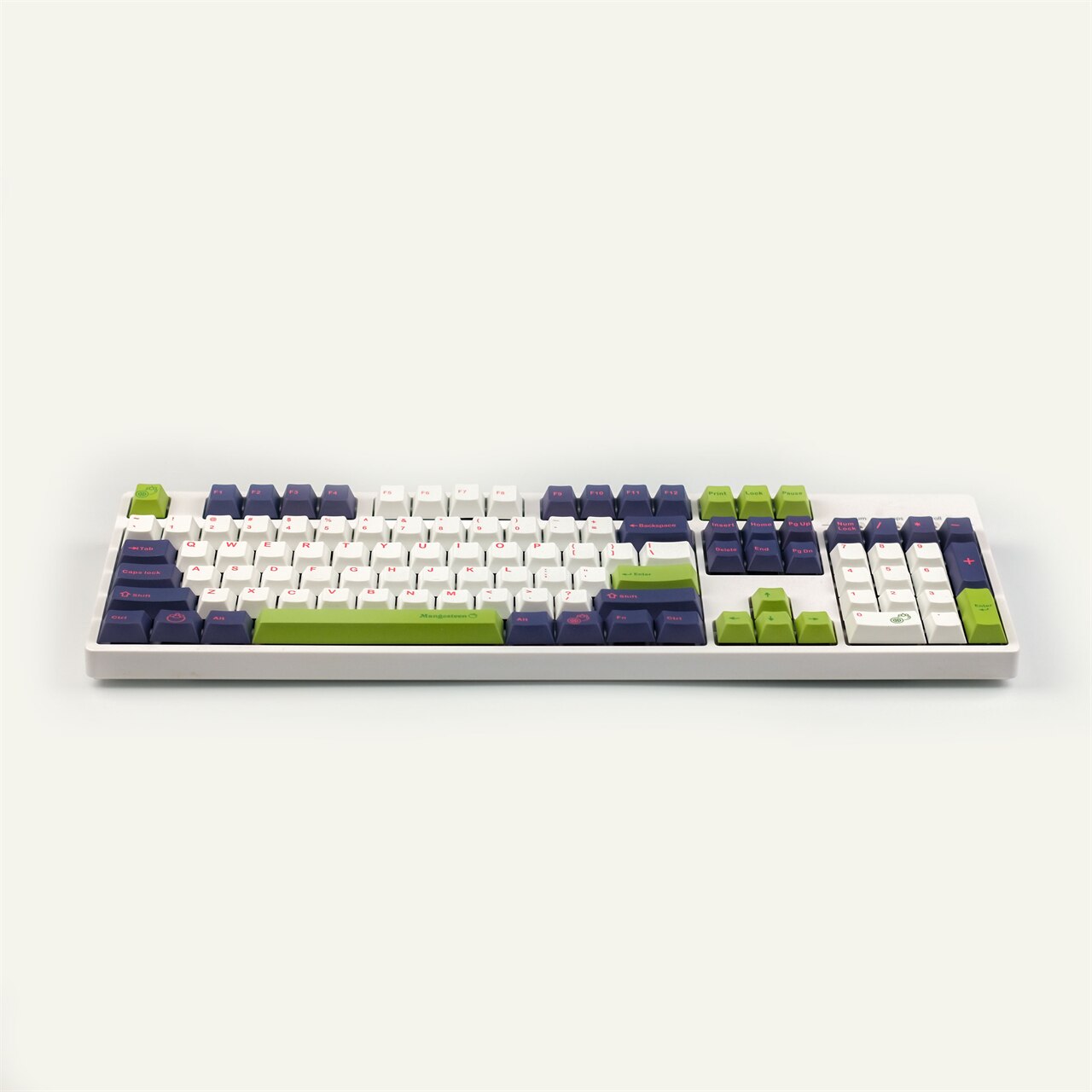 Original PBT Keycaps Cherry Profil Mangosteen 125 Keys DYE Sublimation Keycaps For MX Switches Mechanical Keyboard Key Cap