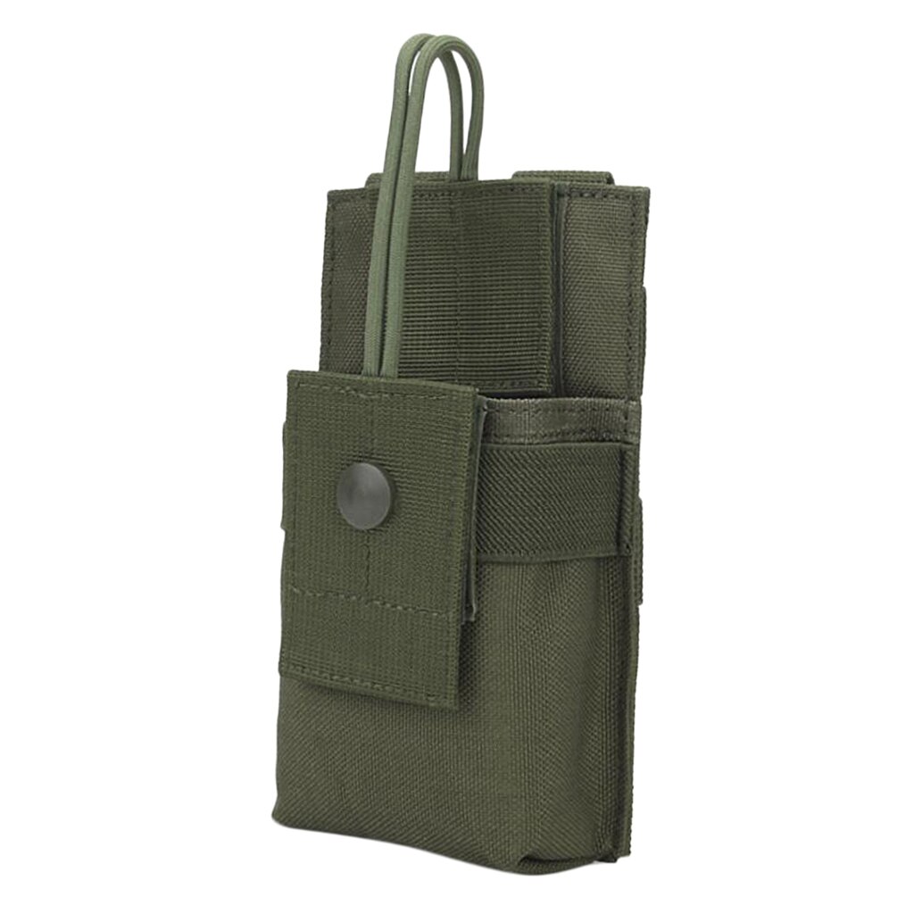 Bolsa de bolsa de accesorios para walkie-talkie: Army Green