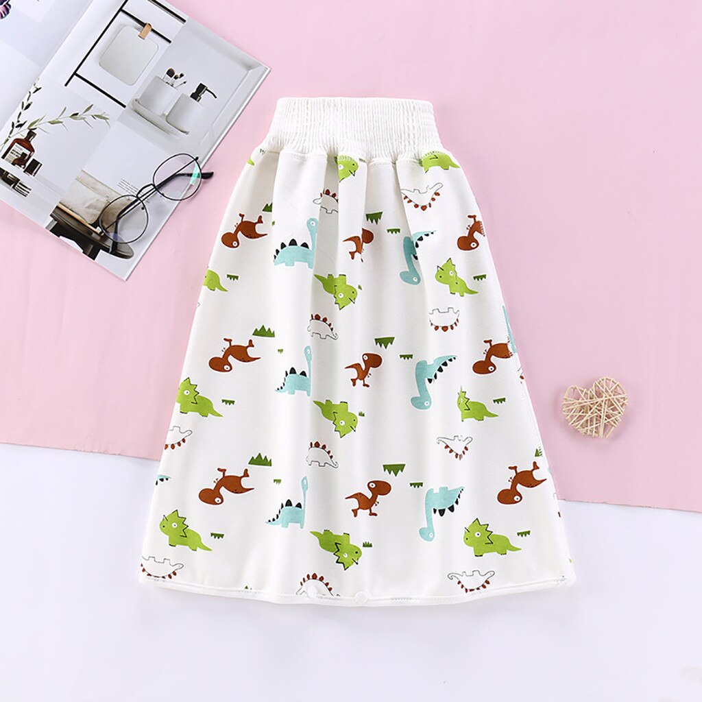 Comfy Childrens Luier Rok Shorts 2 In 1 Waterdichte En Absorberende Shorts Losse Harem Korte Kids Cover Ondergoed Broek l821