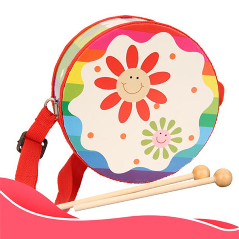 Cartoon Animals Children Drum Trumpet Toy Music Percussion Instrument Band Kit Early Learning Educational Toy 1-3 Baby Kids: 06