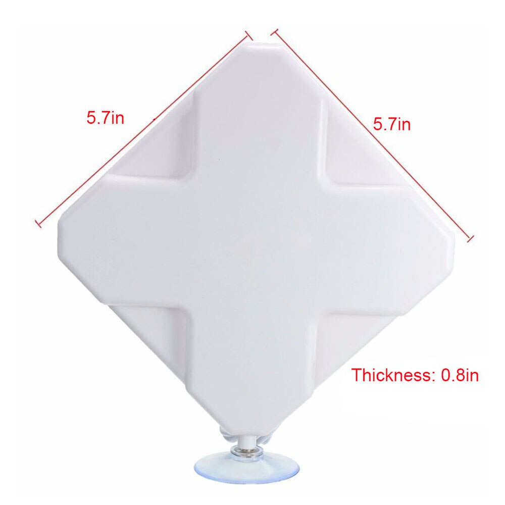 Indoor Antenna 4G LTE Antenna High Gain 35dBi Dual Cable SMA TS9 CRC9 Male Connector Mobile Antenna For 3G 4G Router Modem
