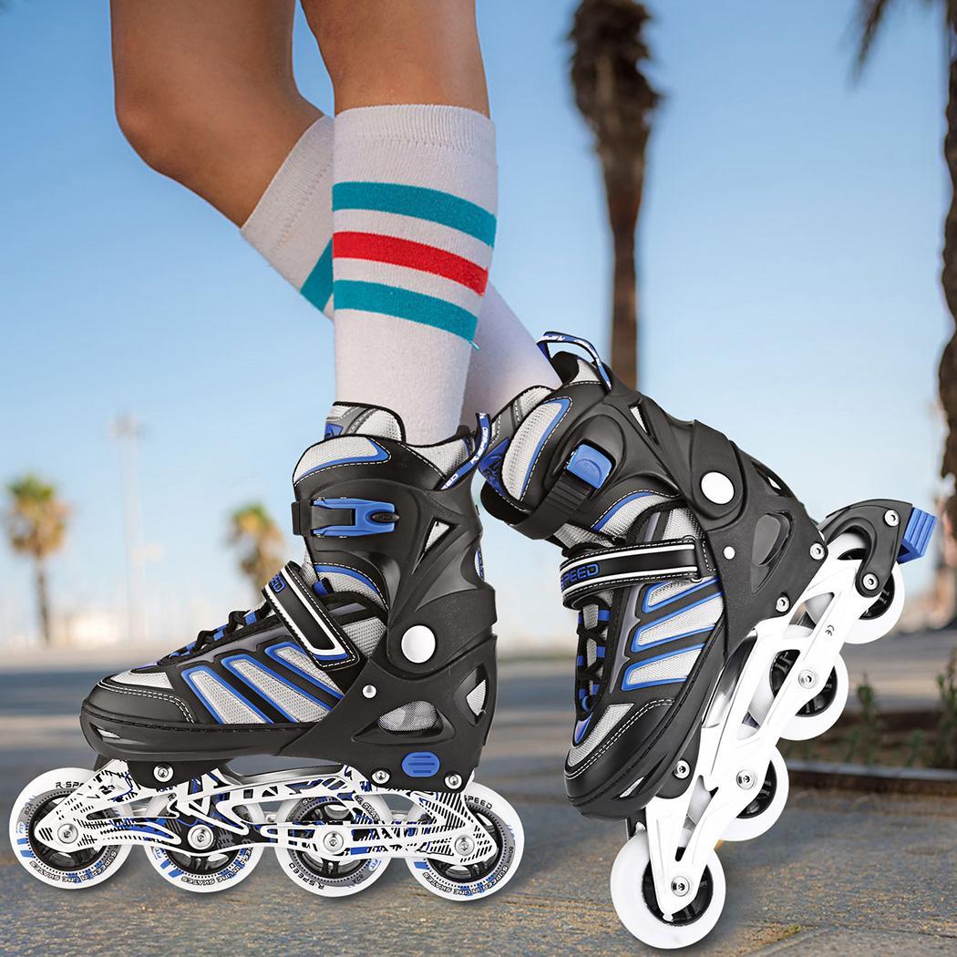 Inline Skates Professionelle Erwachsene Roller Skating Schuhe Veränderbar Slalom Geschwindigkeit Patines Freies Skating Racing Ska 255-270mm