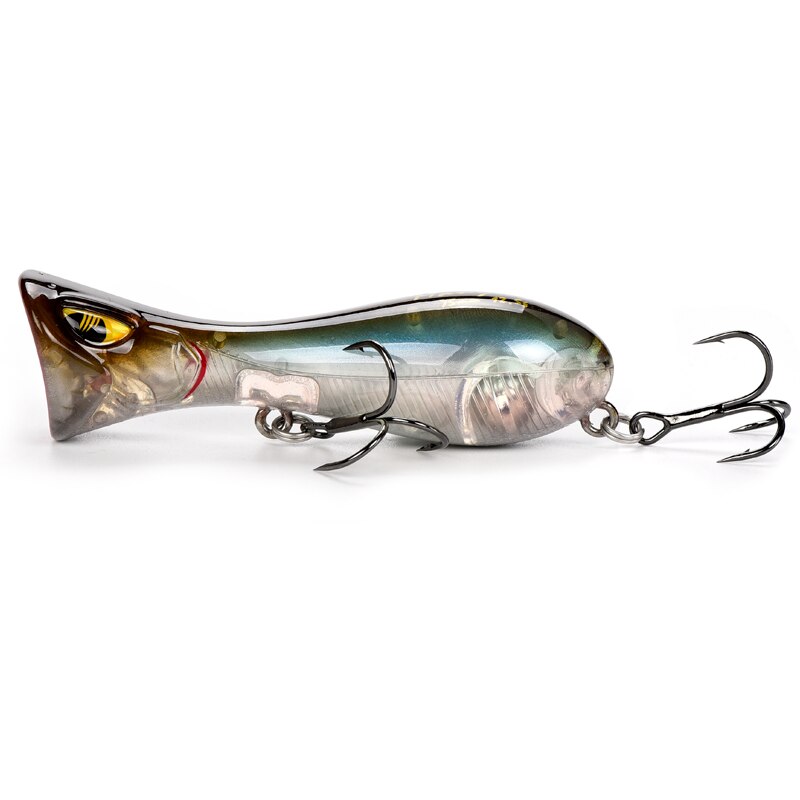 Keinotekoinen syötti popper vieheet kalastukseen top water syöttejä plopper viehe crankbait minnow swimbait isca pesca meriahven kalastus: Lbp -06