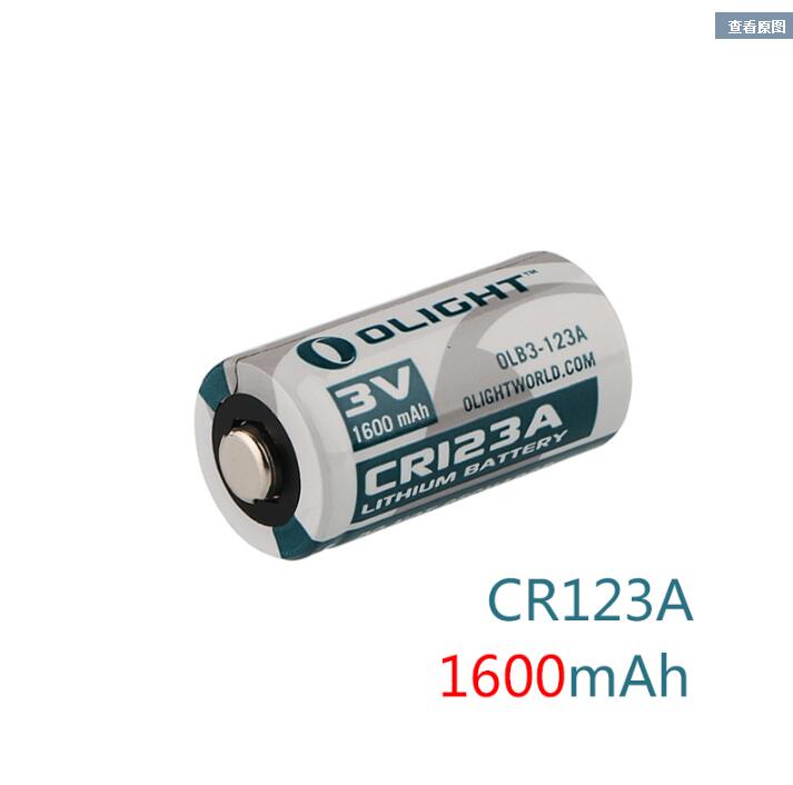 4 STKS CR123A disposable lithium batterij 3 V 1600 MAH hoge capaciteit zaklamp camera lithium batterij