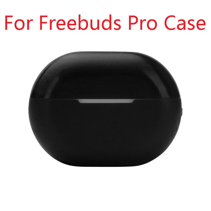 Cover for Huawei Freebuds Pro Case Soft Silicone Cute freebuds pro earphone Protector Accessories for Huawei freedubs pro Cases: Black