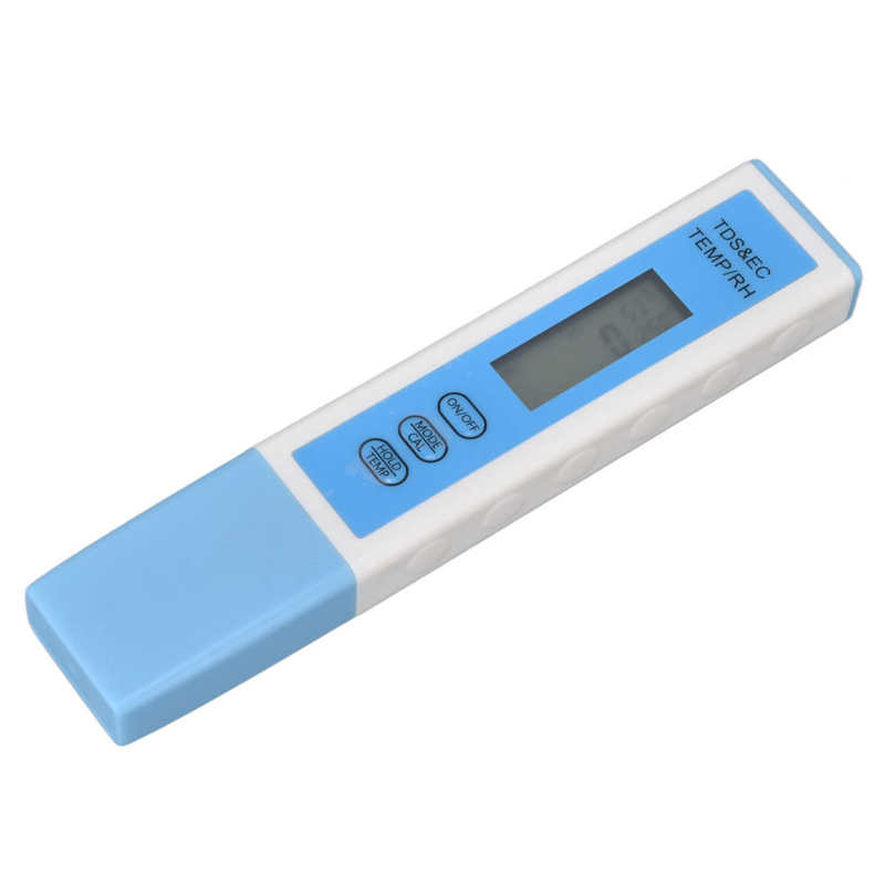 Water Test Pen with Backlight 4 In1 Water Tester 4 In1 for Fish Tank for Farmland irrigation for Laboratory