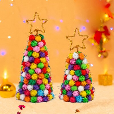 Christmas Tree Children Art&amp;Craft Handcraft Activity Decor DIY Christmas Tree Material Package Handmade Christmas Tree: 14