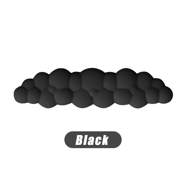 Tastatur-Cloud-Handgelenkauflage mit Memory-Schaum-Handgelenkstütze/Kissen aus weichem Leder zum einfachen Tippen und zur Schmerzlinderung im Büro