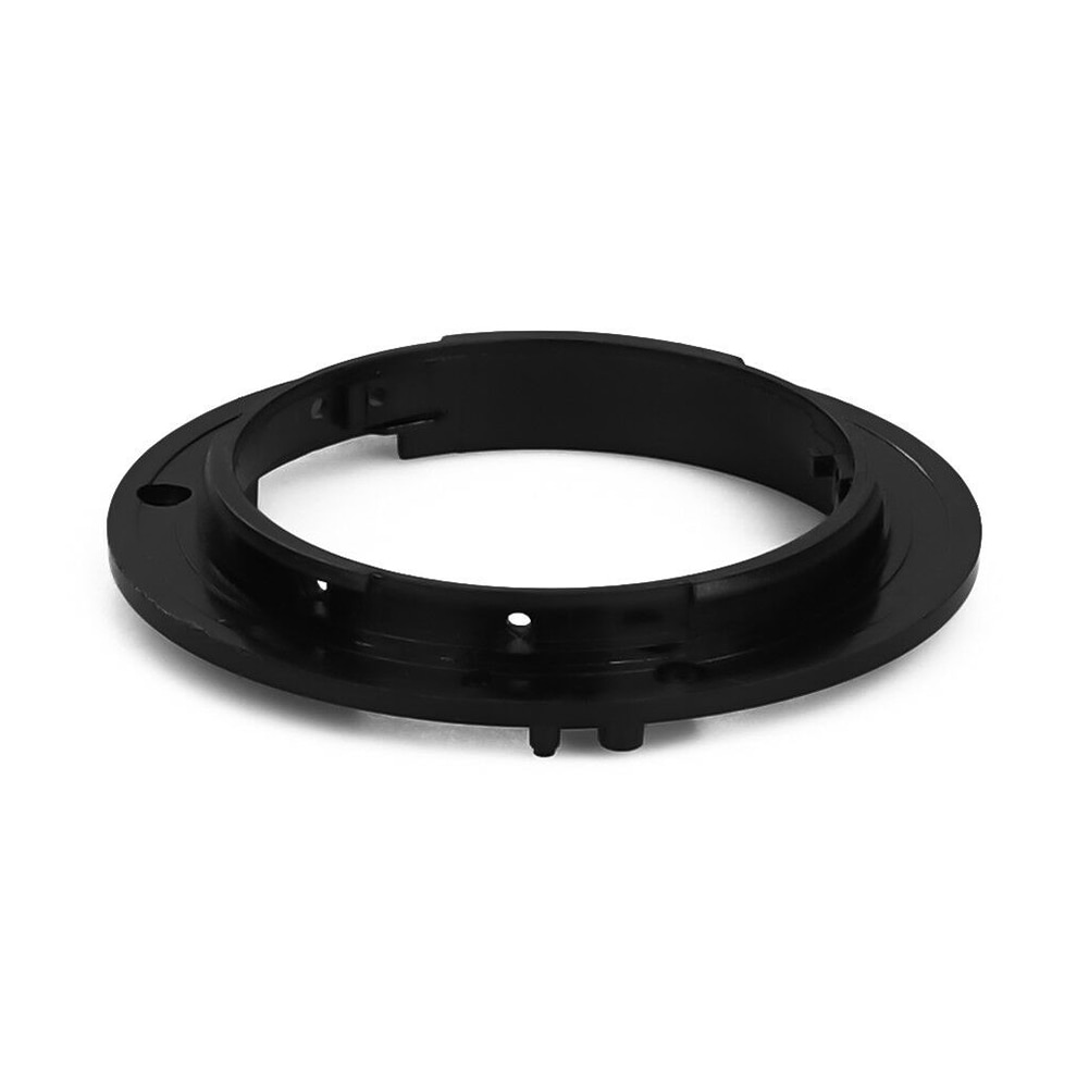 Lente de repuesto de pieza Base, anillo resistente al desgaste para reparación de montura de bayoneta de plástico para Nikon 18-55 18-105 18-135