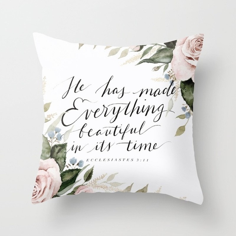 Bloemen planten serie decoratieve kussenhoes kussen kussensloop polyester 45*45 sierkussen woondecoratie kussensloop