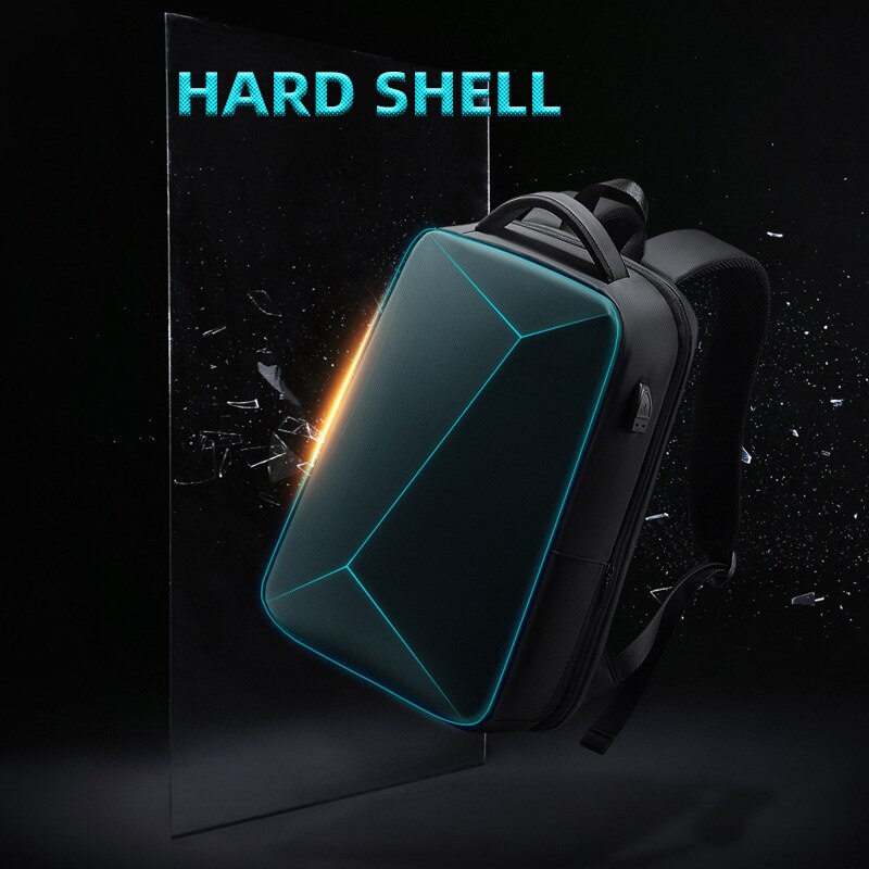 Mochila masculina com trava antifurto para laptop, mochila de 15.6 polegadas com fechamento usb para carregar laptop, bolsa para viagem de alta qualidade, mochila masculina de negócios