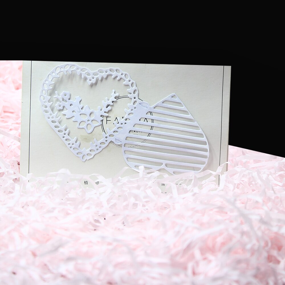 Warstwy miłości wykrojniki robić metalu serce z kwiatkiem umiera Scrapbooking na tworzenie kartek DIY rękodzieło umierać szablon robić wycinania