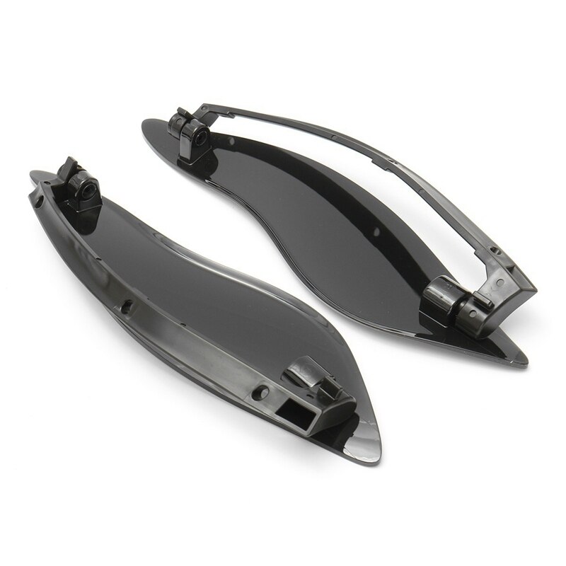 Déflecteurs D'Air Pour Moto Touring Et Trike 2009-2016 - Bouclier Thermique En ABS - Réduction Chaleur Moteur - Noir