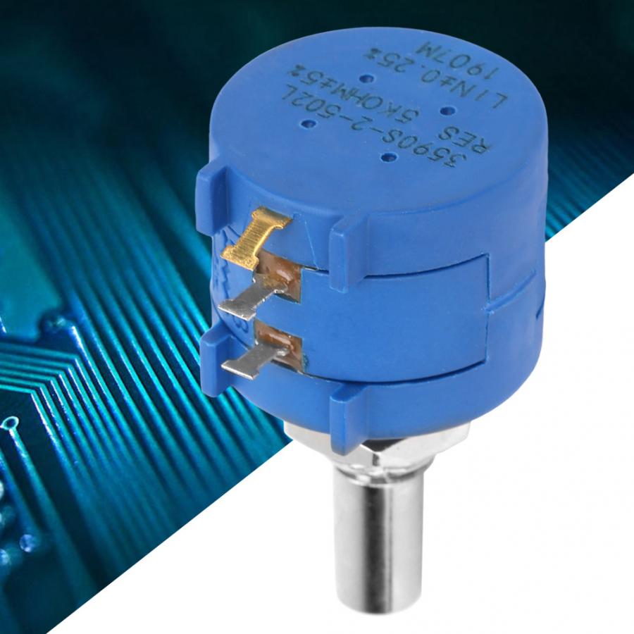 Einstellbare Potentiometer 3590S-2-502L 5K Ohm Einstellbaren Widerstand Präzision Mehrgang-Potentiometer