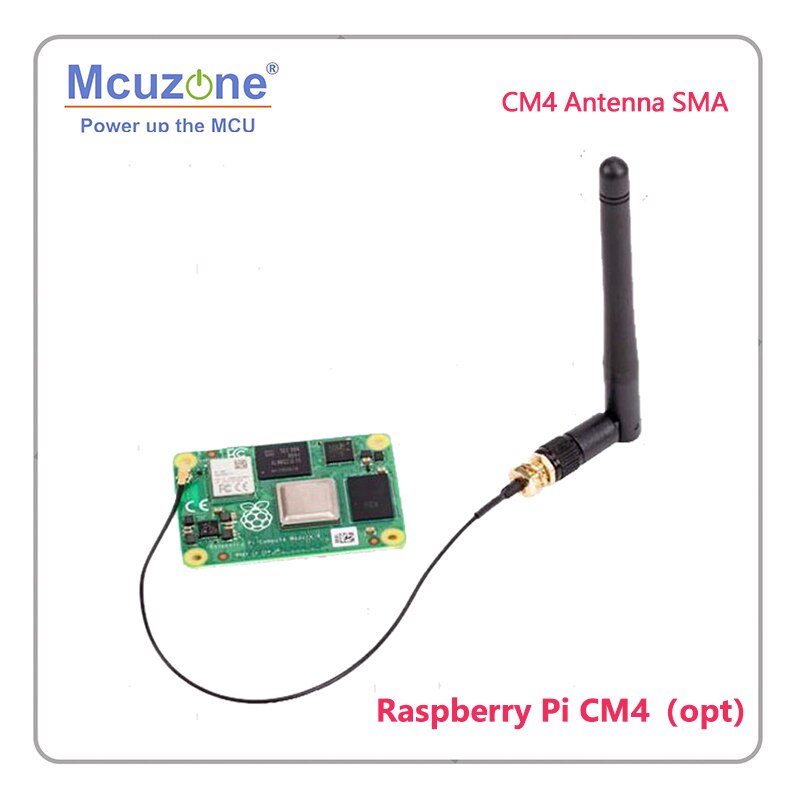 Raspberry Pi Compute Module 4 Antenna Kit, Certified for Use with CM4
