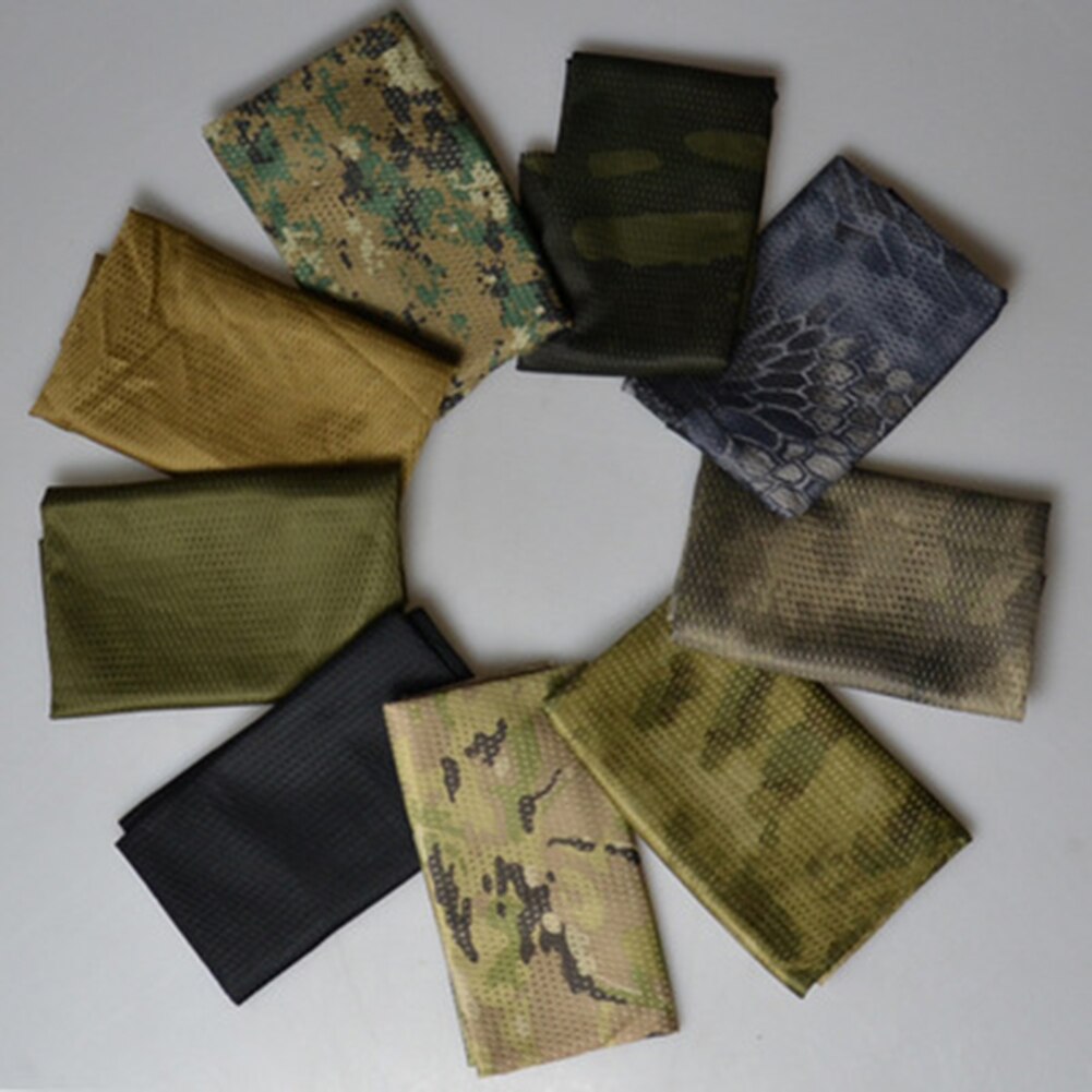 Pañuelo para exterior actividades pañuelo Material de la malla de la cubierta de la cabeza el cuello a prueba de polvo