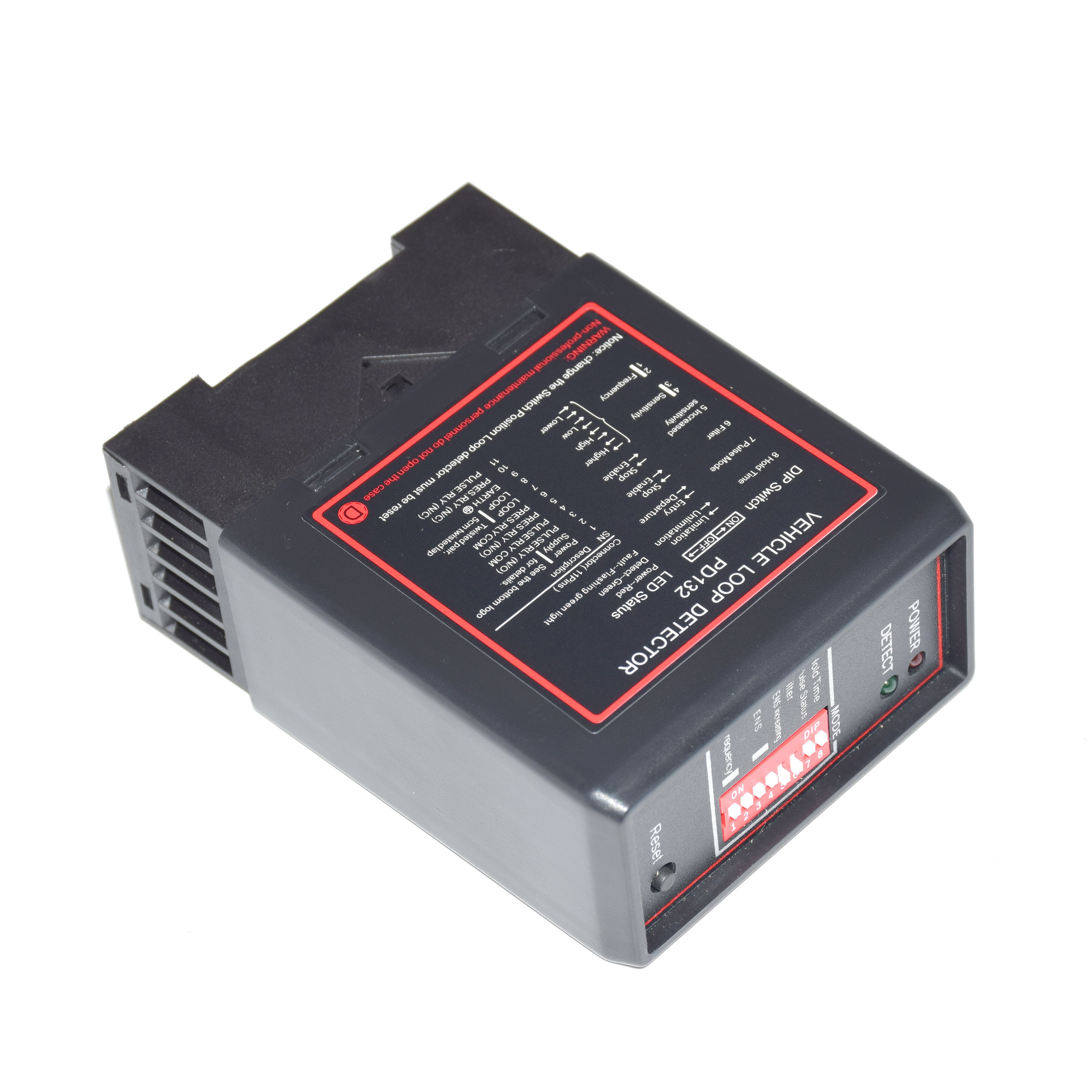 AC 110V 200V single Channel Traffic Loop Vehicle Detector with 50m Loop Cable Coil