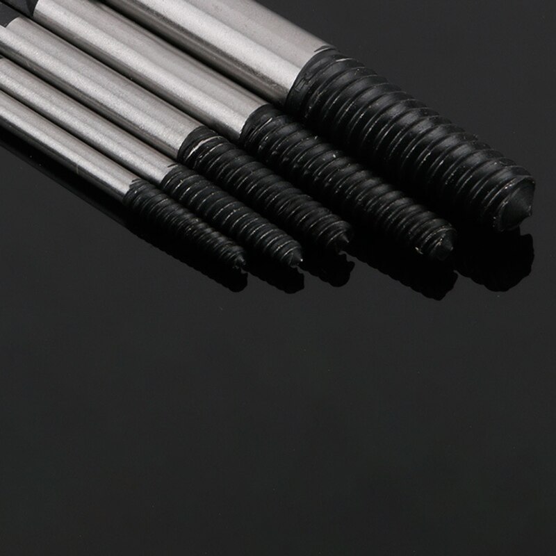 Box 6pcs Broken Screwdriver Extractor Set Fine Tooth Screw Remover Faucet Triangle Valve Breaking Wire Remover Special Tool