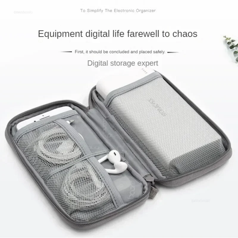 Kabel Aufbewahrung tasche wasserdichtes digitales elektronisches Zubehör Organizer tragbare Reise kabel Organizer Fall für Kabel ladegerät