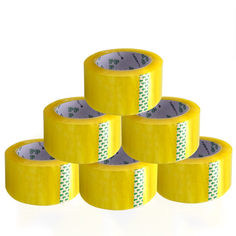 Packing Adhesive Tape Transparent Tape Strong Glue Sealing Box Tape Carton Tapes 4.5x1.5cm Stationery Home Office Supplies