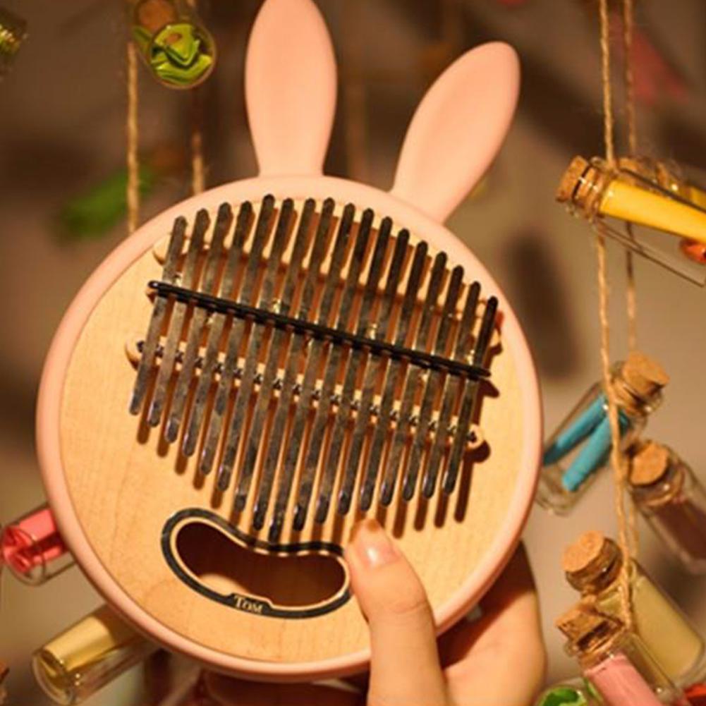 Nalu TK-C1 Kalimba 17 Keys Cartoon Thumb Piano for Performance Kids Beginner