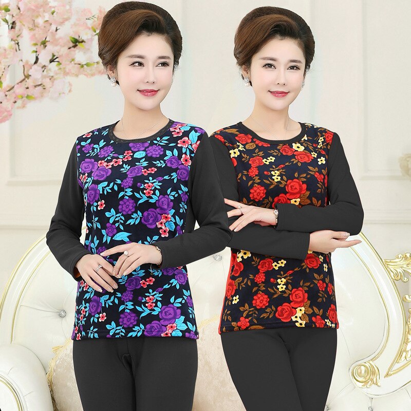 Dames slankmakende lange onderbroek winter thermische set warme kleding voor vrouwen winterkleding dames effen thermisch ondergoed