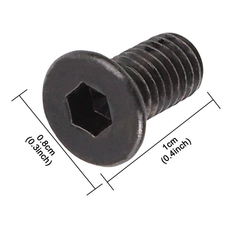 10Pcs Scooter Stuur Voorvork Buis Schroeven Met Hexagon Handvat Vervangende Onderdelen Kits Voor M365 Ninebot Es2