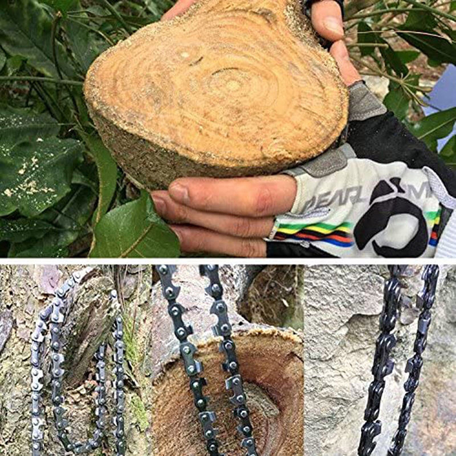 Emergency Chainsaw Survival Chain Saw Handsaw Mini Pocket Chain Saw Handheld Wood Cutting Machine Handheld Survival Chain Saw