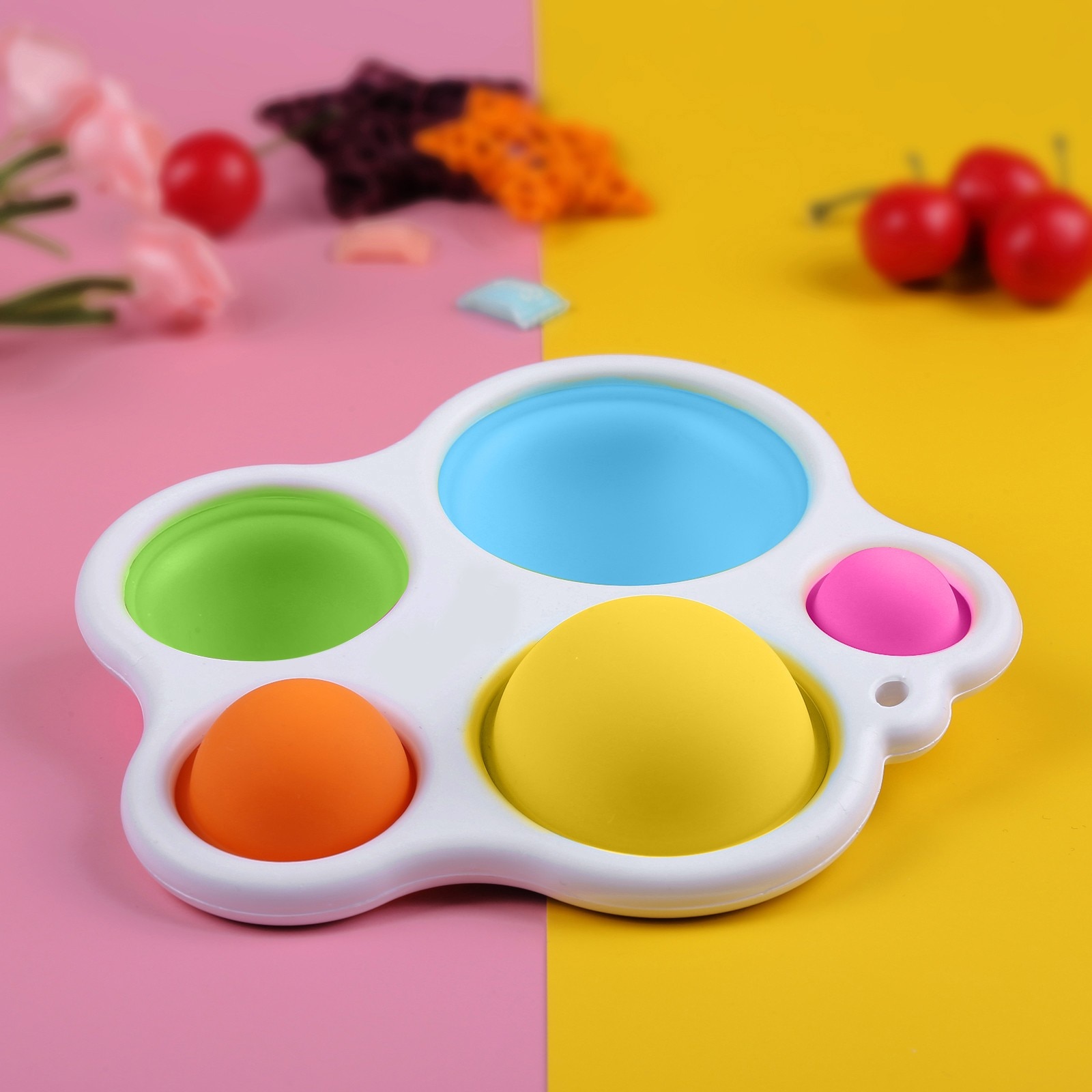 Infant Baby Toys Exercise Board Rattle Puzzle Toy Colorful Intelligence Development Board Early Education Intensive Training Toy