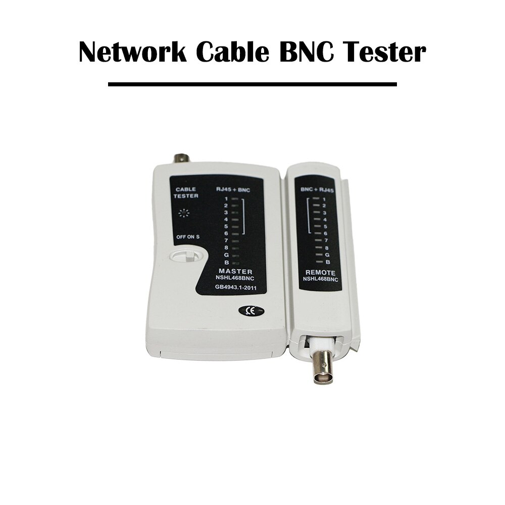 5 Stuks Netwerk Kabel Tester Telefoonkabel Rj 11 Rj 45 Netwerk Kabel Cat 5e Kabel Coaxiale Kabel RG59/RG6 Cctv Ethernet