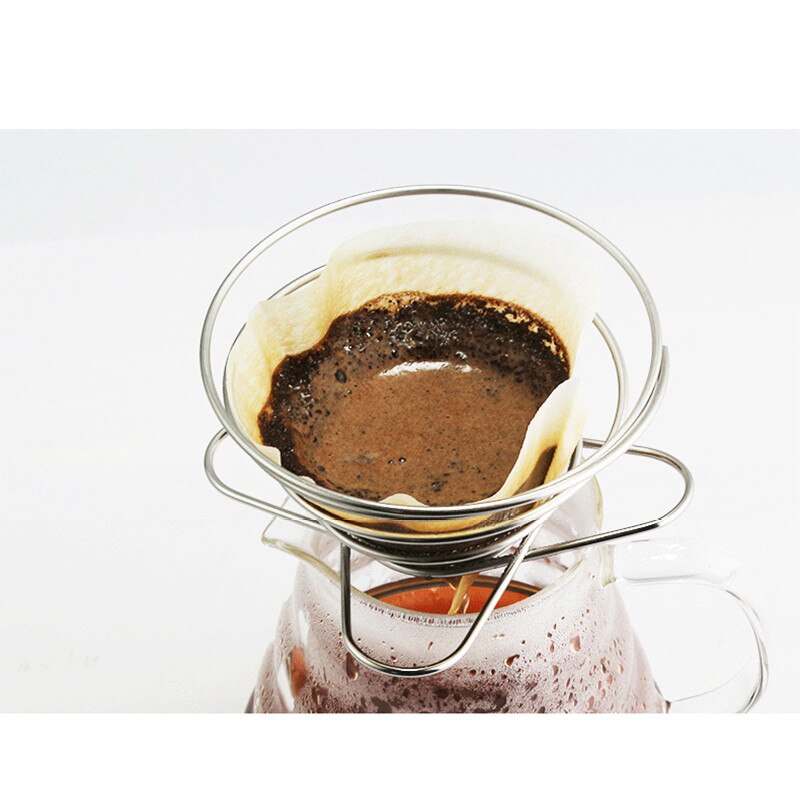 Stainless Steel Coffee Filter Funny Coffee Dripper Paperless Permanent Pour Over Coffee Maker Reusable Coffee Filter Baskets