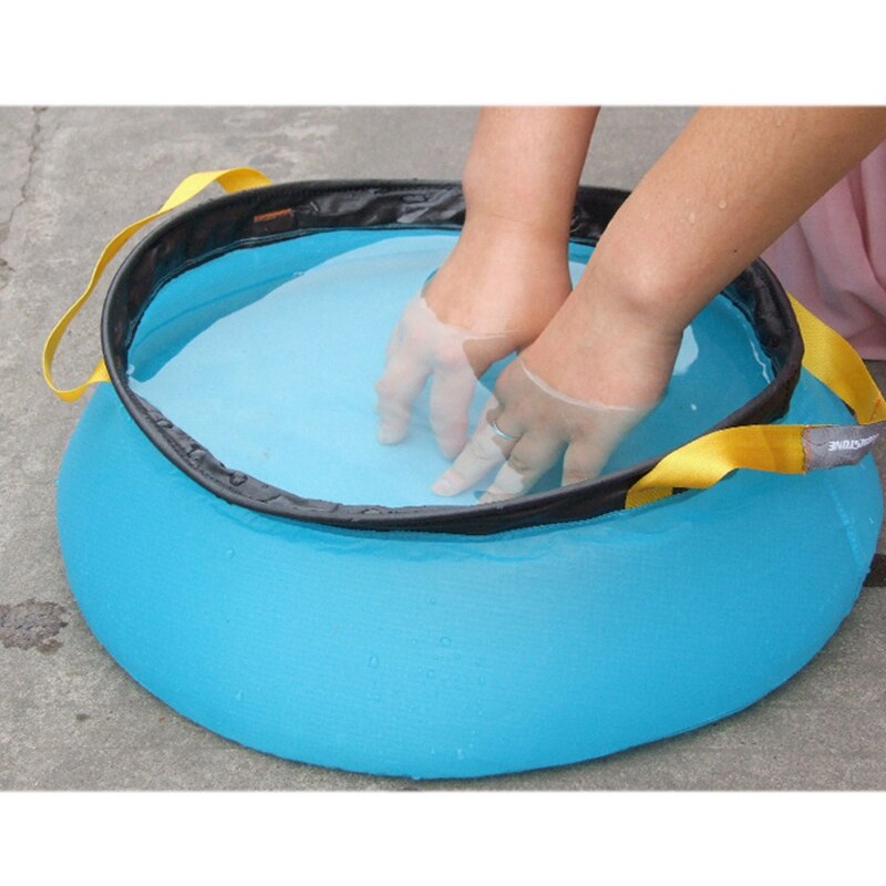 Lavabo plegable para Camping, suministros de Camping