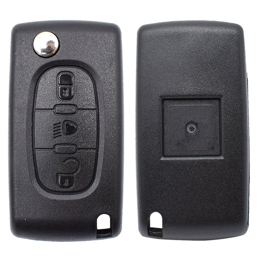 For Citroen C2 C3 C4 C5 C6 C8 Car 3 Buttons Flip Remote Key Case Cover Shell Fob VA2 Blade CE0523 Key Repair Kit