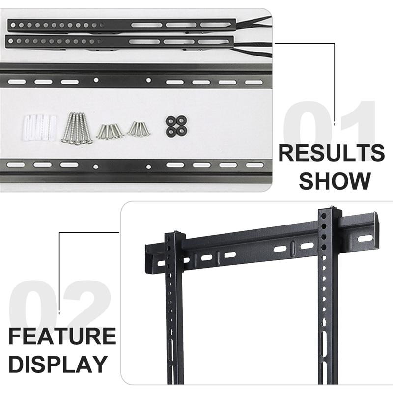 Wall Mounted TV Bracket Ultra Slim TV Wall Bracket Useful TV Wall Hanger