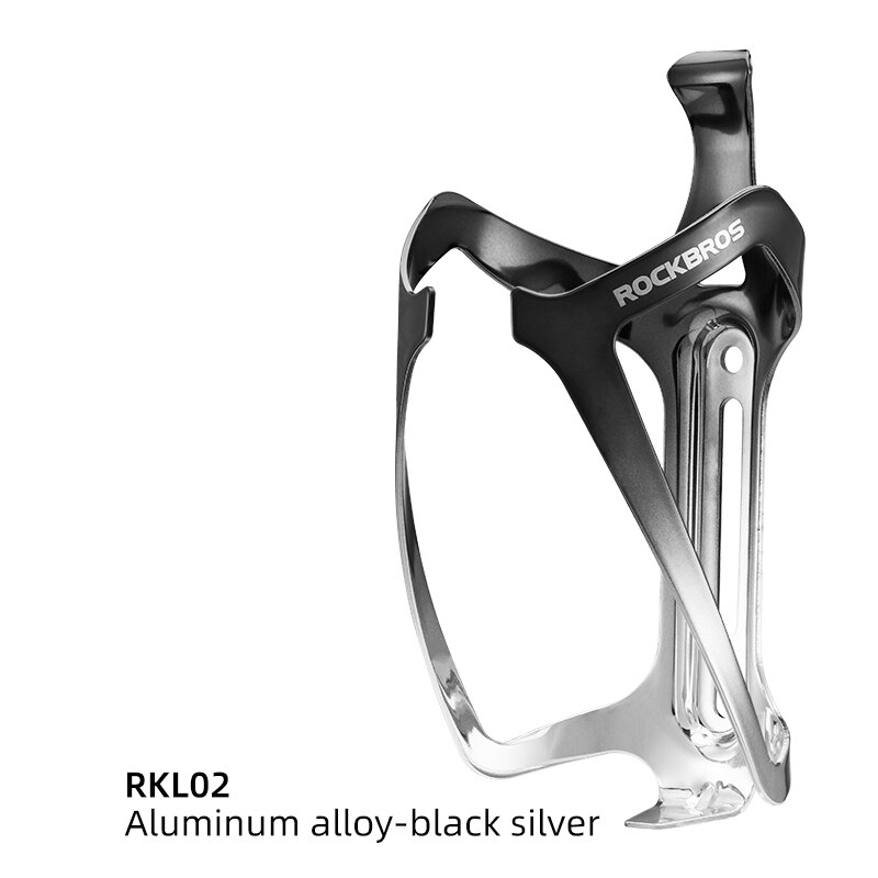 Rockbros sykkelflaskeholder mtb landeveissykkel vannflaskeburfeste aluminiumslegering gradient sterk solid flaskeholder: Rkl 02- bs