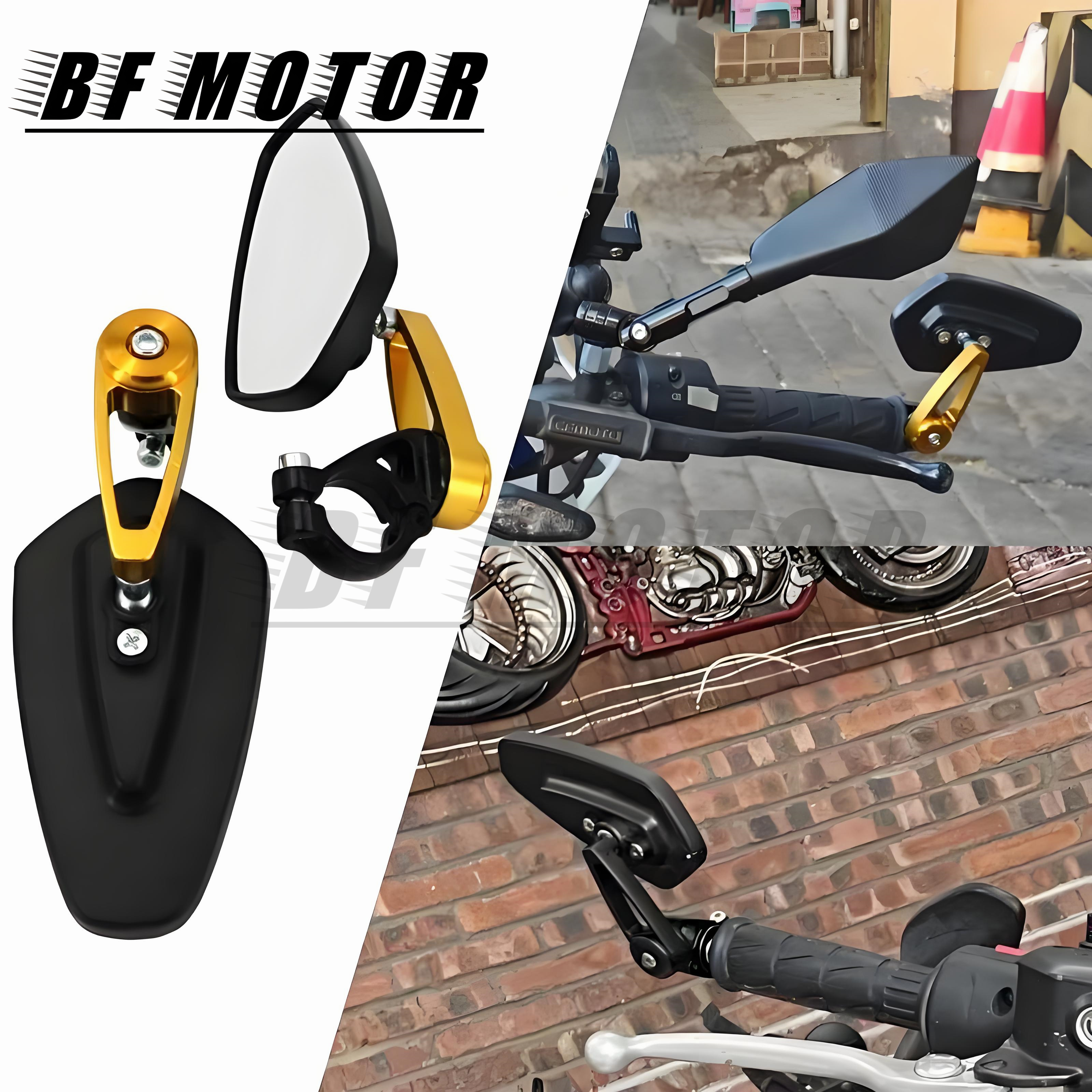 Acessórios para motocicletas, espelho retrovisor para guidão, para z250 z300 z400 z650 z750 z800 z900 z1000 zx6r 10r z650rs 1000 r/sx