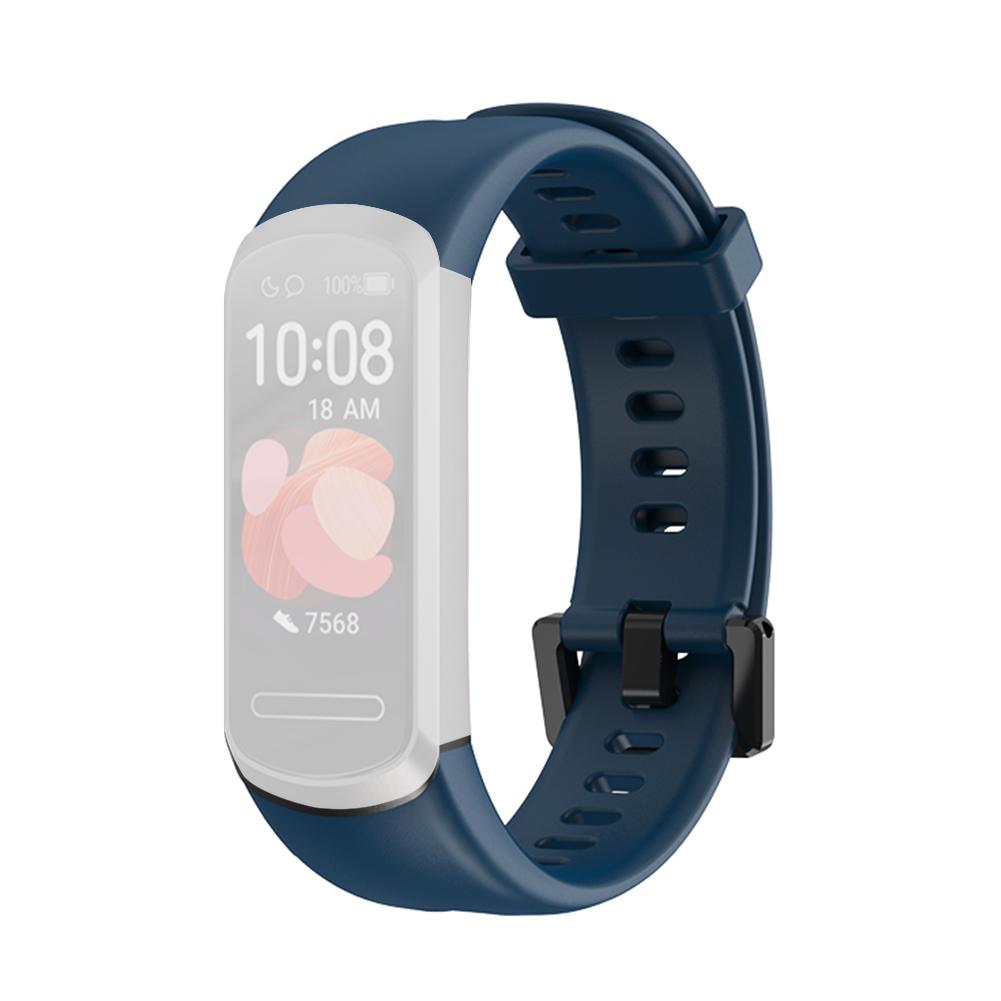 Silikon Handgelenk Gurt Für Huawei Band 4 Sport Strap Armband smart uhr Band Armband Für Huawei Band4 Smart Zubehör: Blue