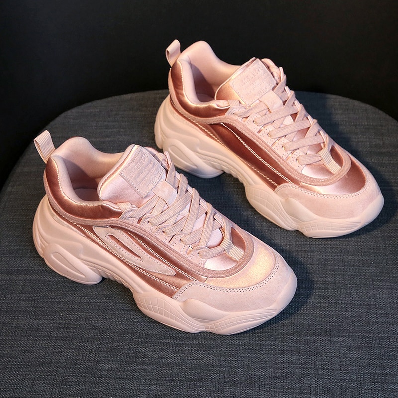 Zapatillas de mujer cesta mujer tenis plataforma femenina zapatos blancos zapatillas de mujer con cordones punta redonda zapatos de mujer primavera otoño