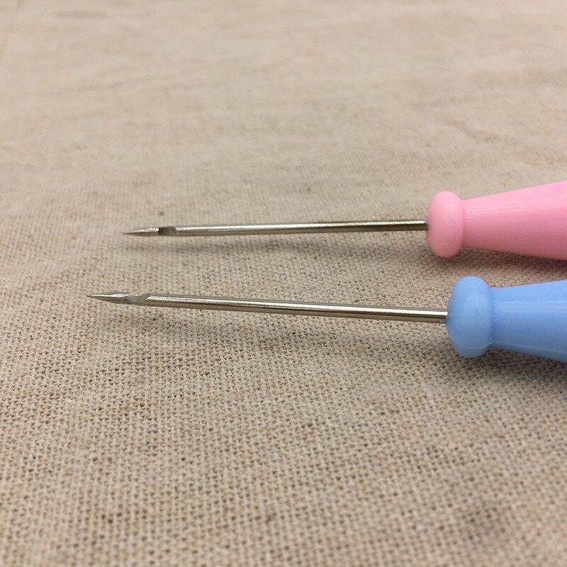 Herramientas de perforación de posicionamiento de punzón, punzón de cuero, bricolaje, agujas de costura a medida, herramienta de reparación de zapatos, 2 uds.