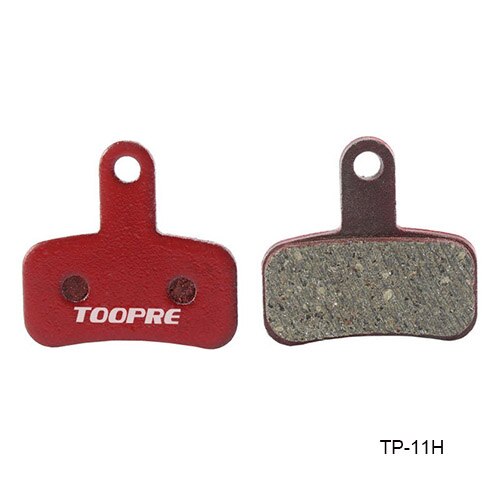 TOOPRE-pastillas de freno de disco para bicicleta de montaña, fibra de cobre semimetálica para Shimano M446 355 395 BB5 SRAM AVID HAYES Magura ZOON: Caqui oscuro