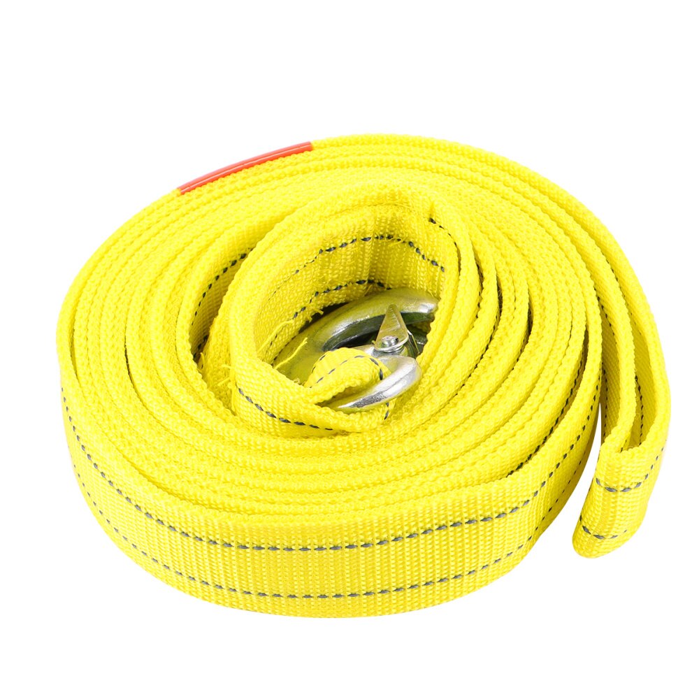 1 pc Car Trailer Rope Heavy Duty 5 Tons Recovery Tow Cable Tow Rope Tow Strap with Hooks