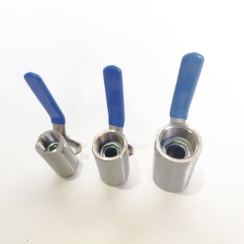 Lange Handvat 1/2 &#39;&#39; - 2&#39;&#39; Bsp Breed Kogelkranen 201 Roestvrij Ijzer Core Schroefdraad Type 2 Manieren Valve