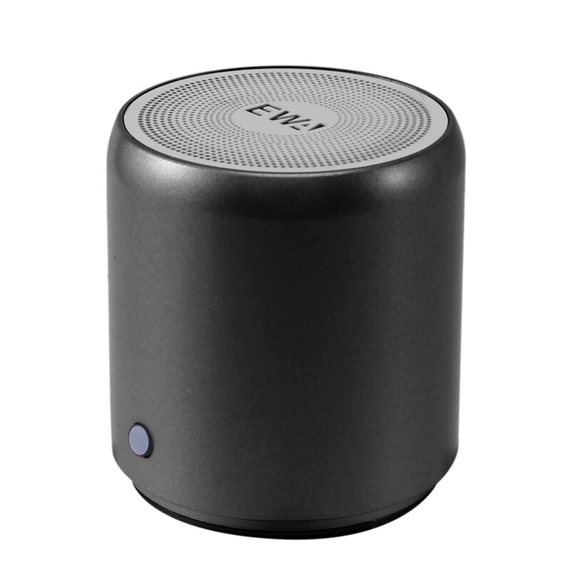 Ewa Bluetooth Speaker, Mini Hoge Eenvoudige Bluetooth 4.2 Draadloze Speaker Geschikt Voor Camping, Strand, Sport: Black