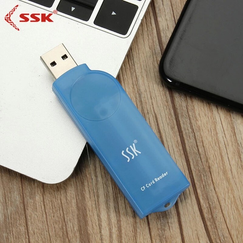 Universal High Speed USB2.0 CF Card Reader Compact Flash Card Reader for PC Laptop Computer Compatible with multiple systems